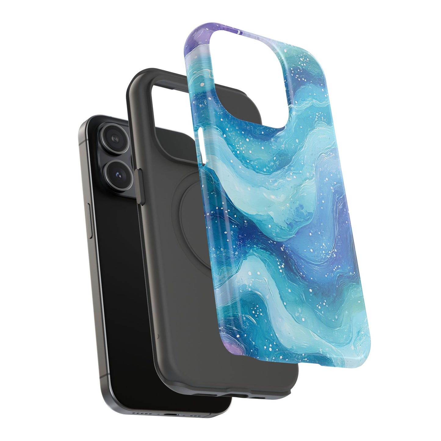 Ocean Wave Impact-Resistant Phone Case - Stylish and Durable Design