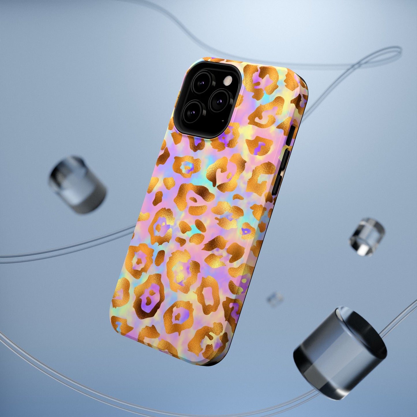 Leopard Print Impact-Resistant Phone Case