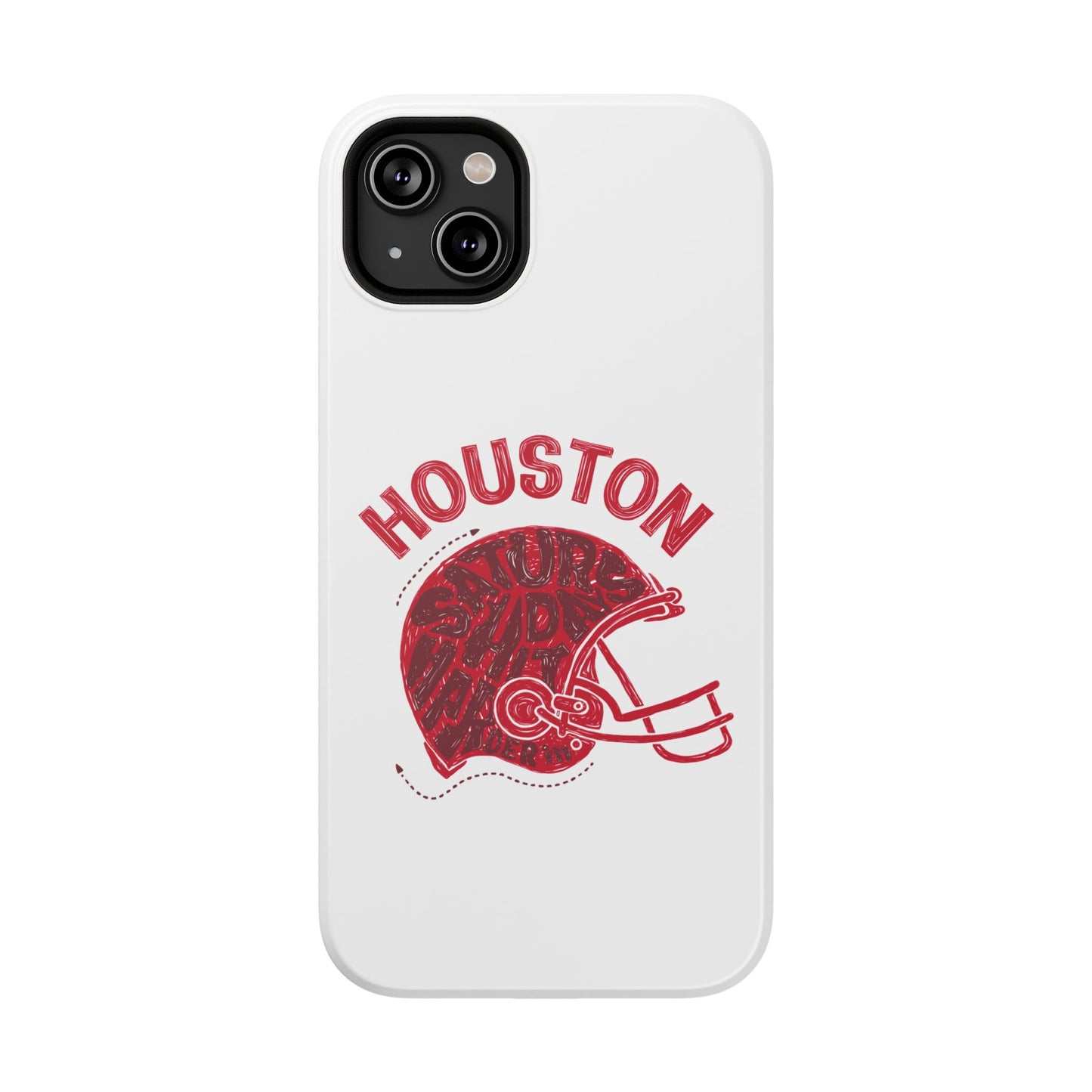 Houston Football Impact-Resistant Phone Case - Durable Design for Fans