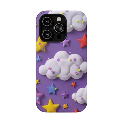Colorful Cloud & Star Phone Case