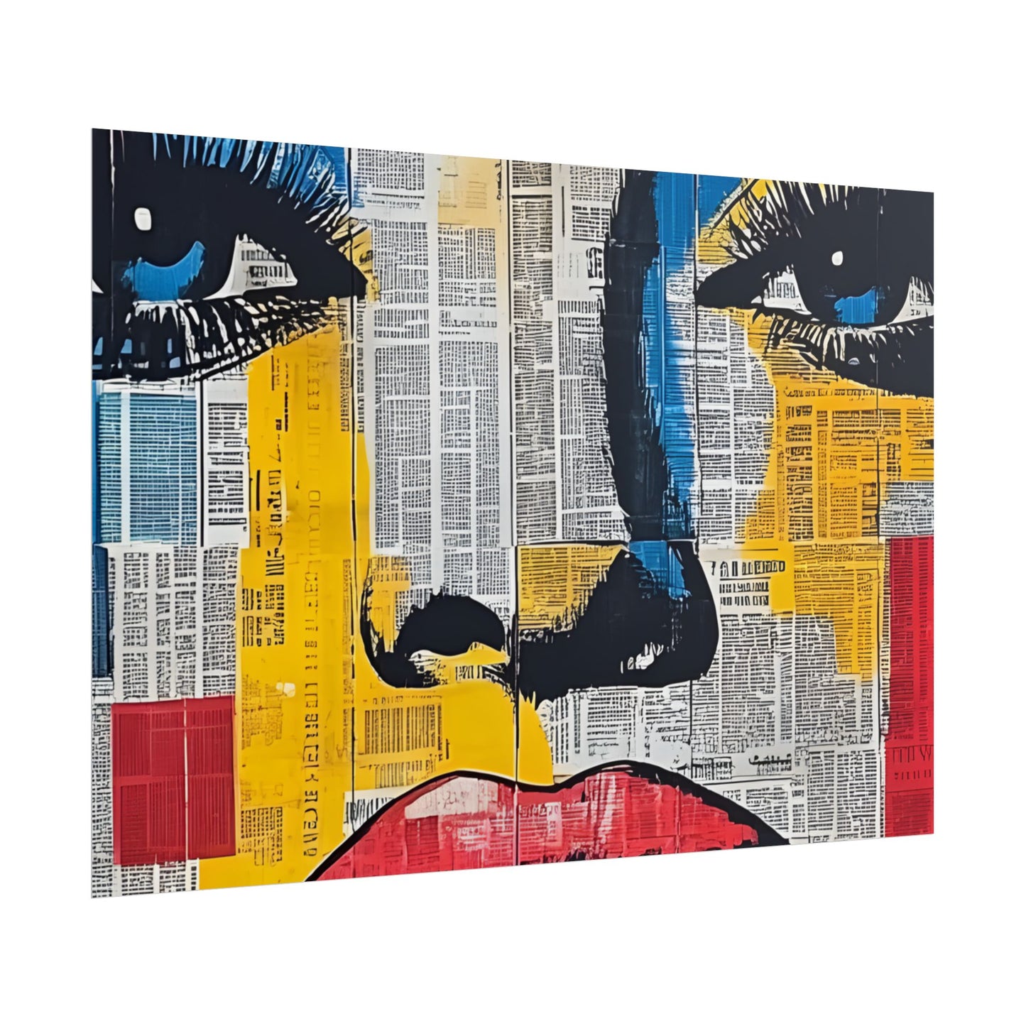 Poster Wall Art - Retro Pop Culture Woman 18 Comic Book Style