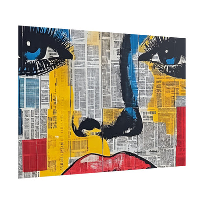 Poster Wall Art - Retro Pop Culture Woman 18 Comic Book Style
