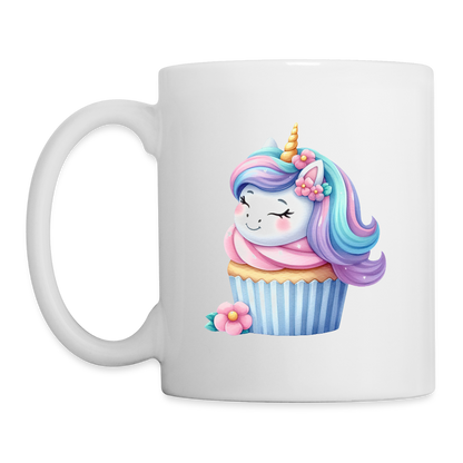 Cupcake Unicorn - Coffee Mug - white