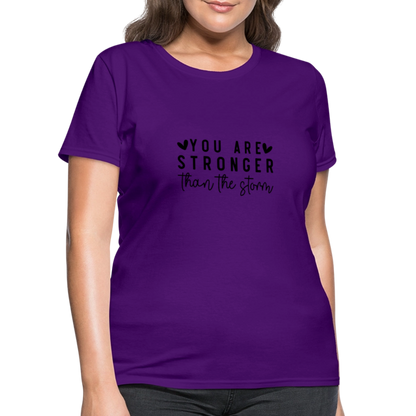 You are Strong - Women's T-Shirt - purple