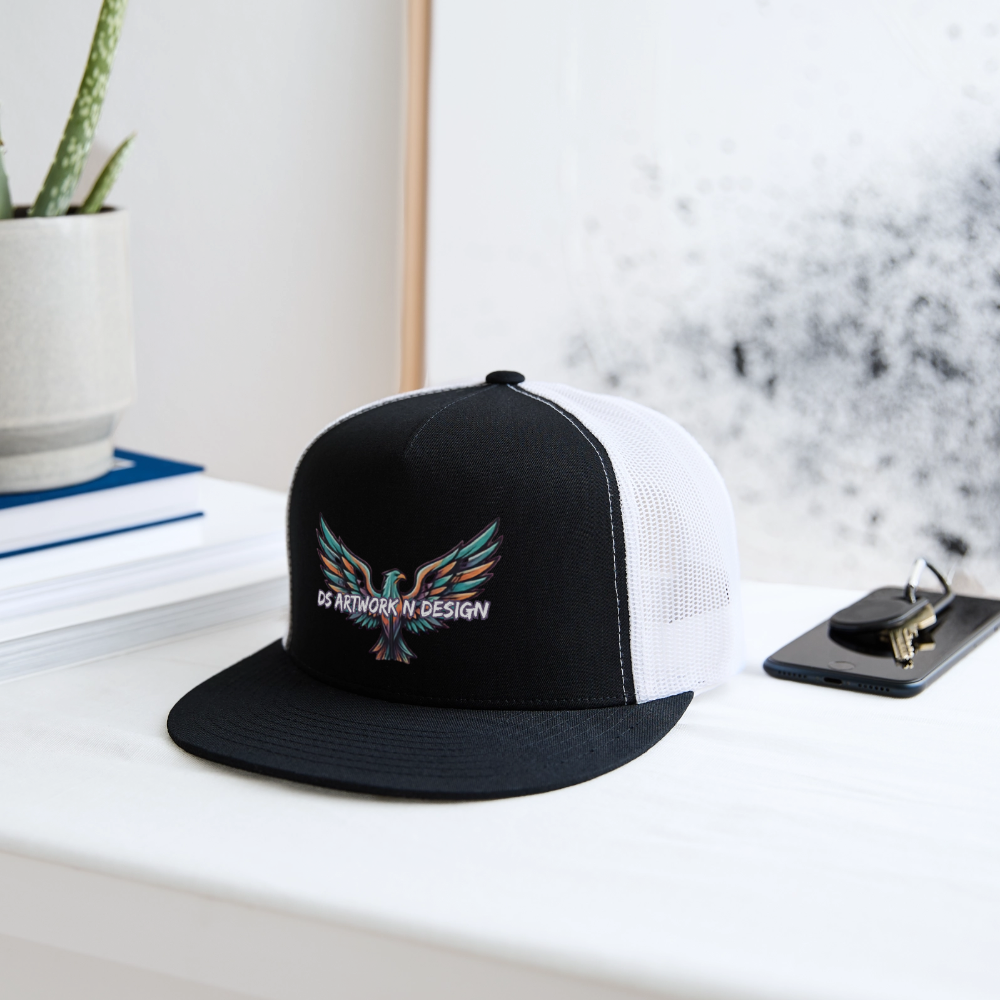 Graffiti Eagle - Trucker Hat - black/white