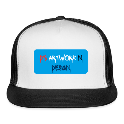 DS Graffiti - Trucker Hat - white/black