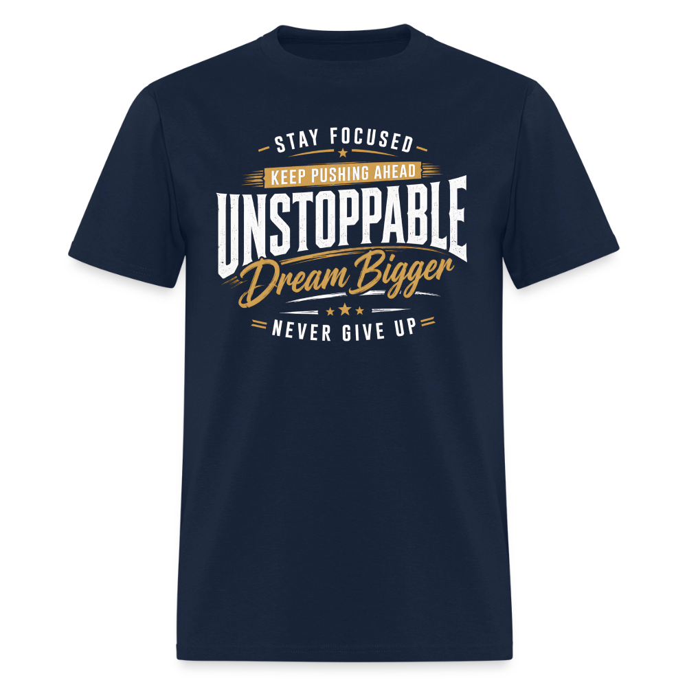 Be Unstoppable - Men's T-Shirt - navy