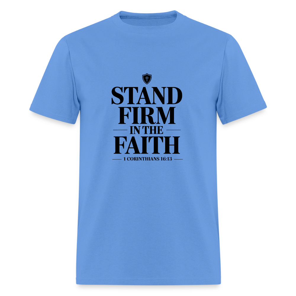 Stand Firm - men's T-Shirt - carolina blue