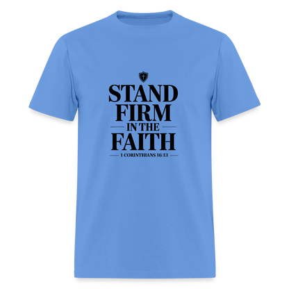Stand Firm - men's T-Shirt - carolina blue