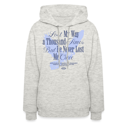 God is with Us - Women's Hoodie - heather oatmeal