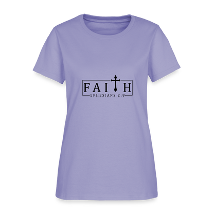 Ephesians 2:8 - Women's T-Shirt - lavender