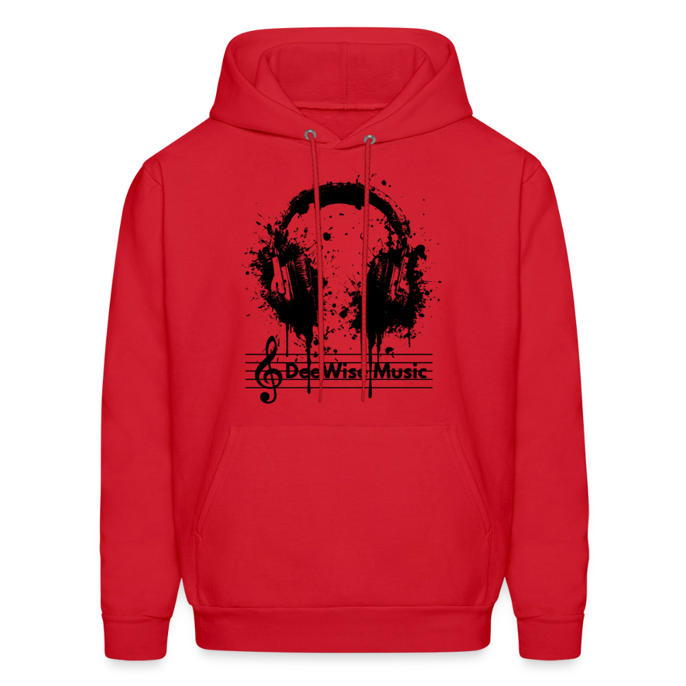 DeeWise Music - Men's Hoodie - red