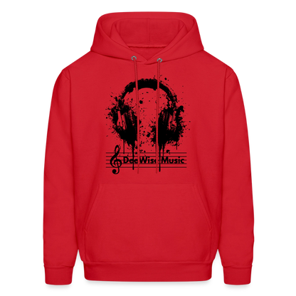 DeeWise Music - Men's Hoodie - red