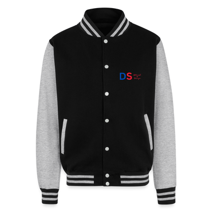 Redemption - Letterman Jacket - black/heather grey