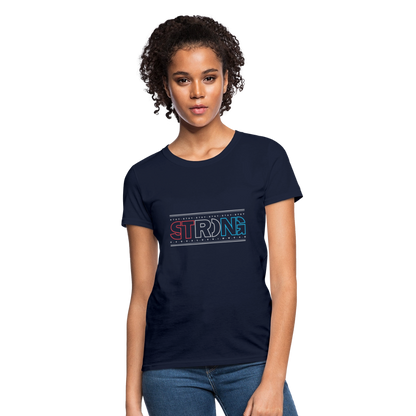 Stay Strong - Women's T-Shirt - navy