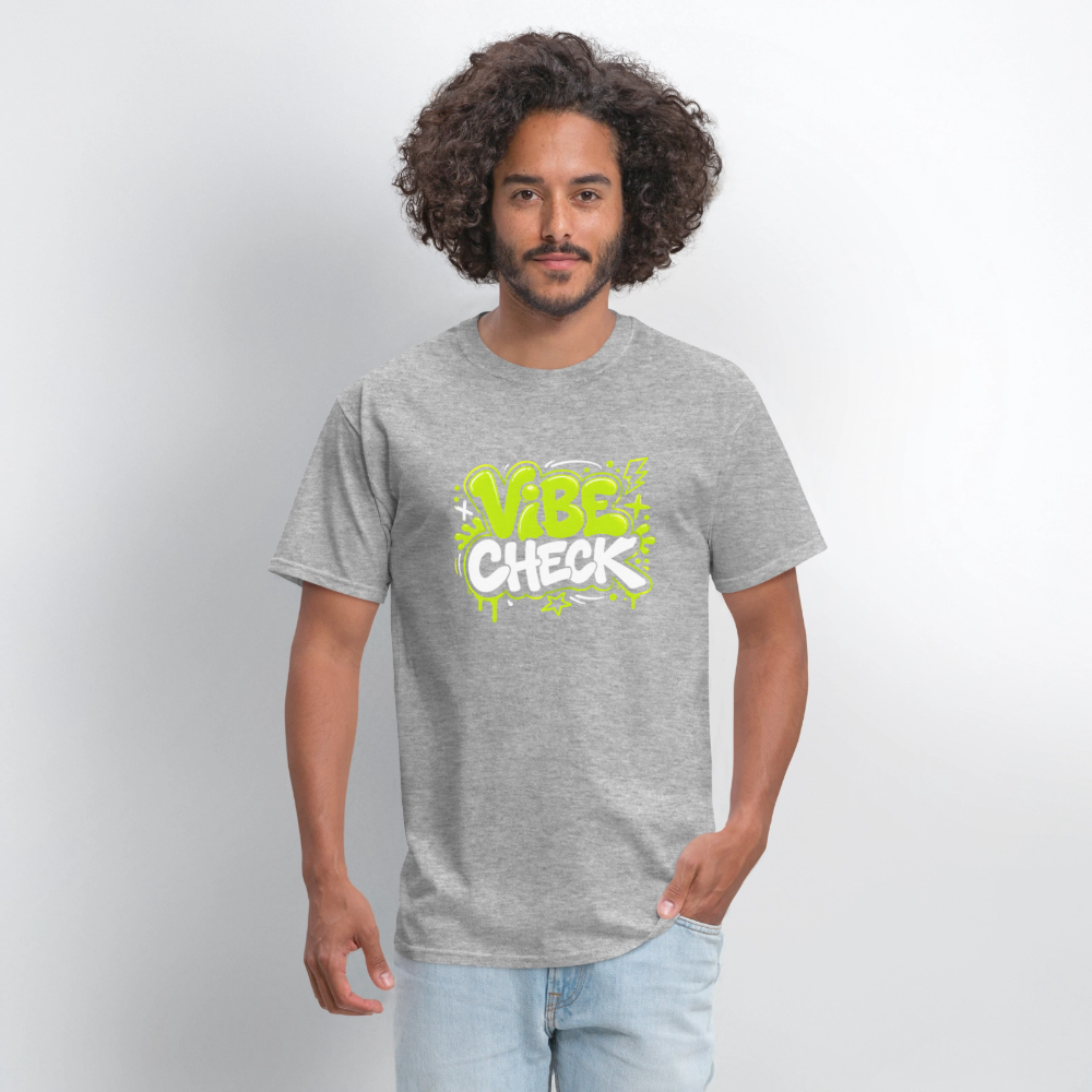 Vibe Check - Men's T-Shirt - heather gray