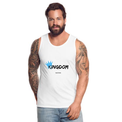 Kingdom Business - Men’s Premium Tank - white