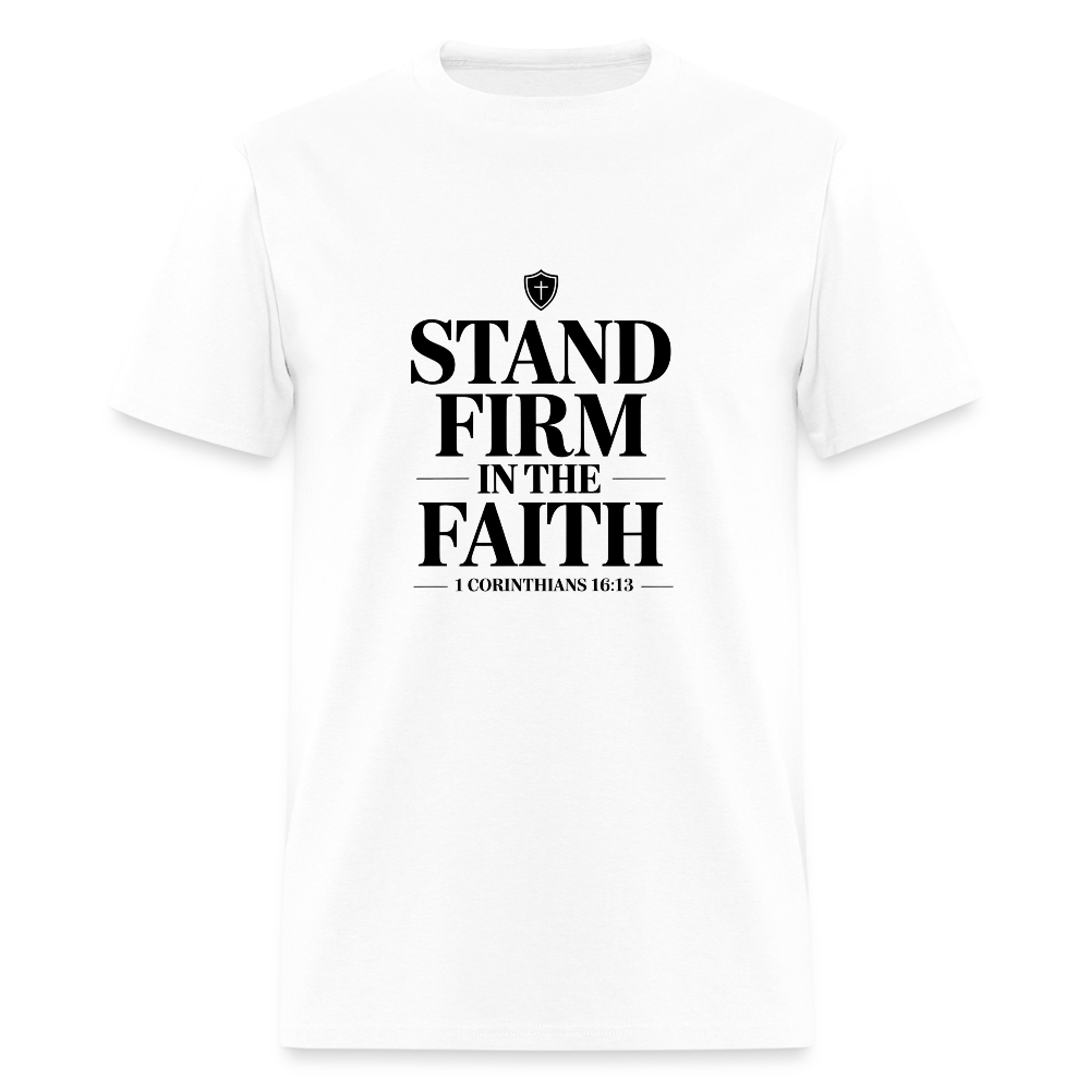 Stand Firm - men's T-Shirt - white