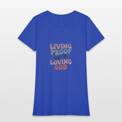 Living Proof - Women's T-Shirt - royal blue