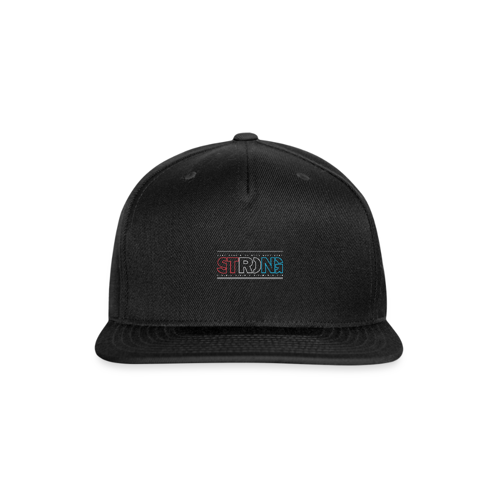 Stay Strong - Snapback Baseball Cap - black