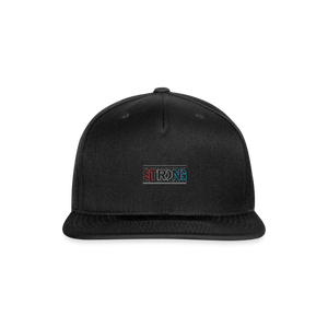 Stay Strong - Snapback Baseball Cap - black