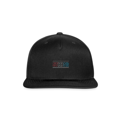 Stay Strong - Snapback Baseball Cap - black