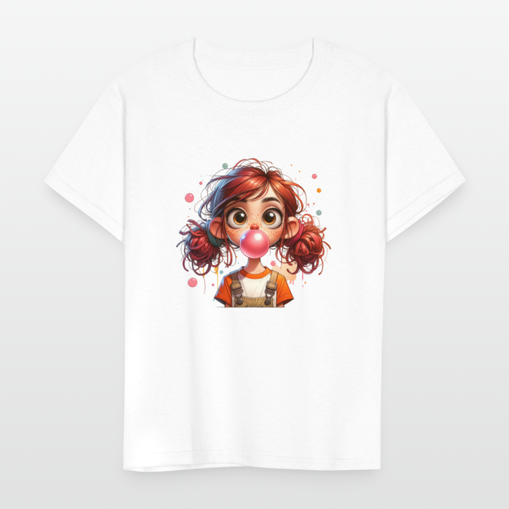 Silly girl - Kids' T-Shirt - white