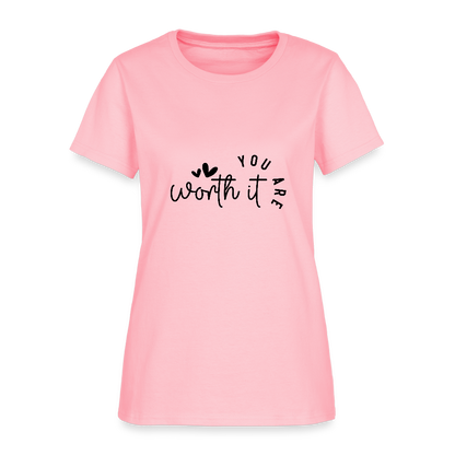 Worth it - Women's T-Shirt - pink
