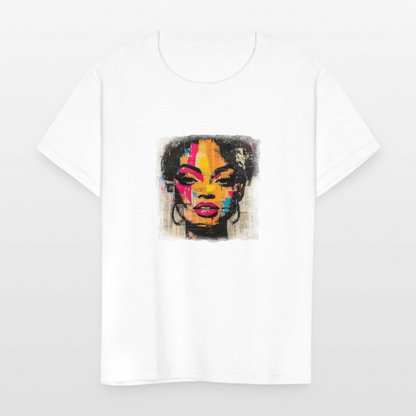 Pop Culture Woman 2 - Kids' T-Shirt - white