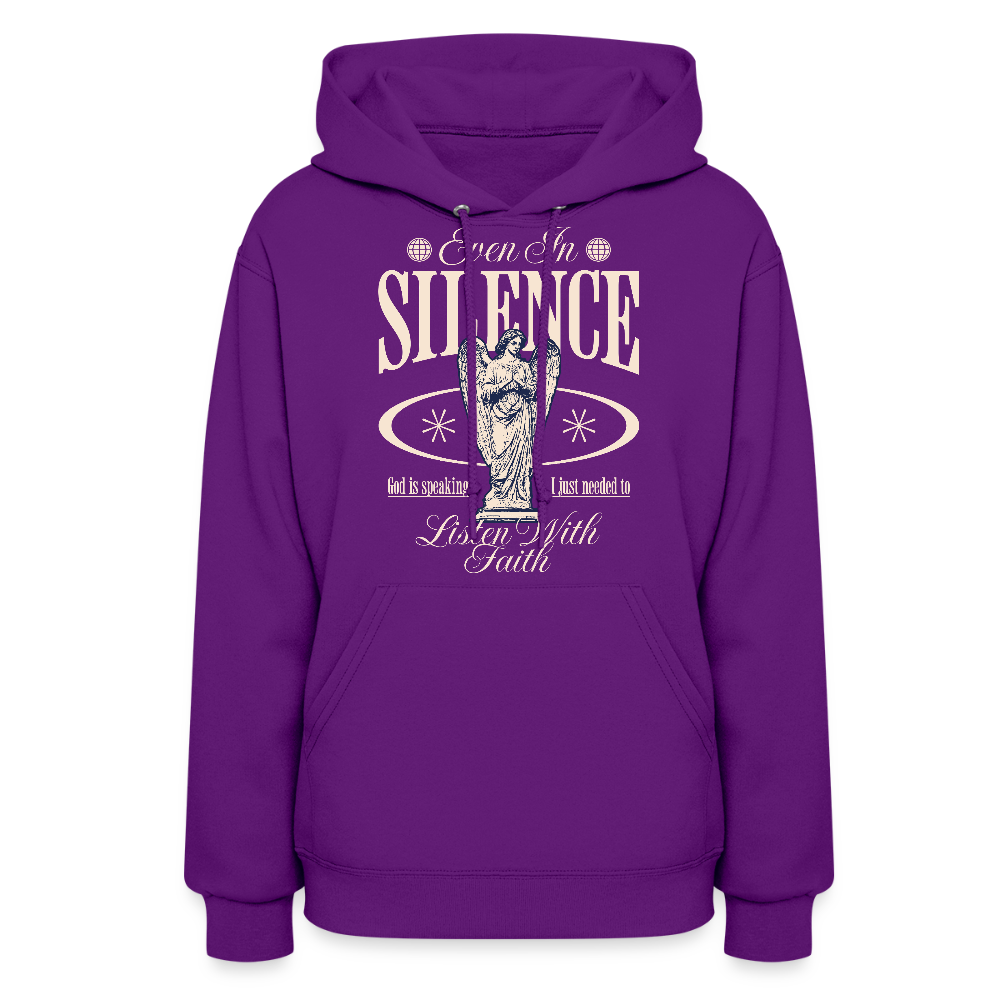 God Speaks - Women's Hoodie - purple