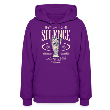God Speaks - Women's Hoodie - purple