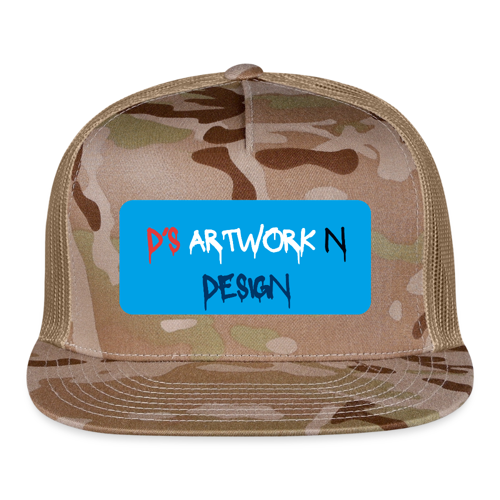 DS Graffiti - Trucker Hat - MultiCam\tan