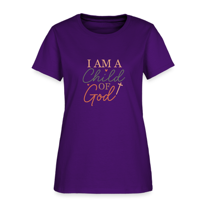Child of God - Women's T-Shirt - purple
