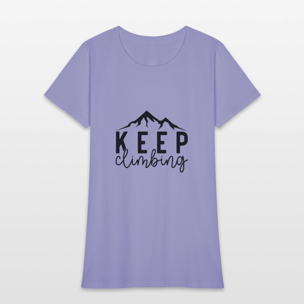 Keep climbing - Women's T-Shirt - lavender