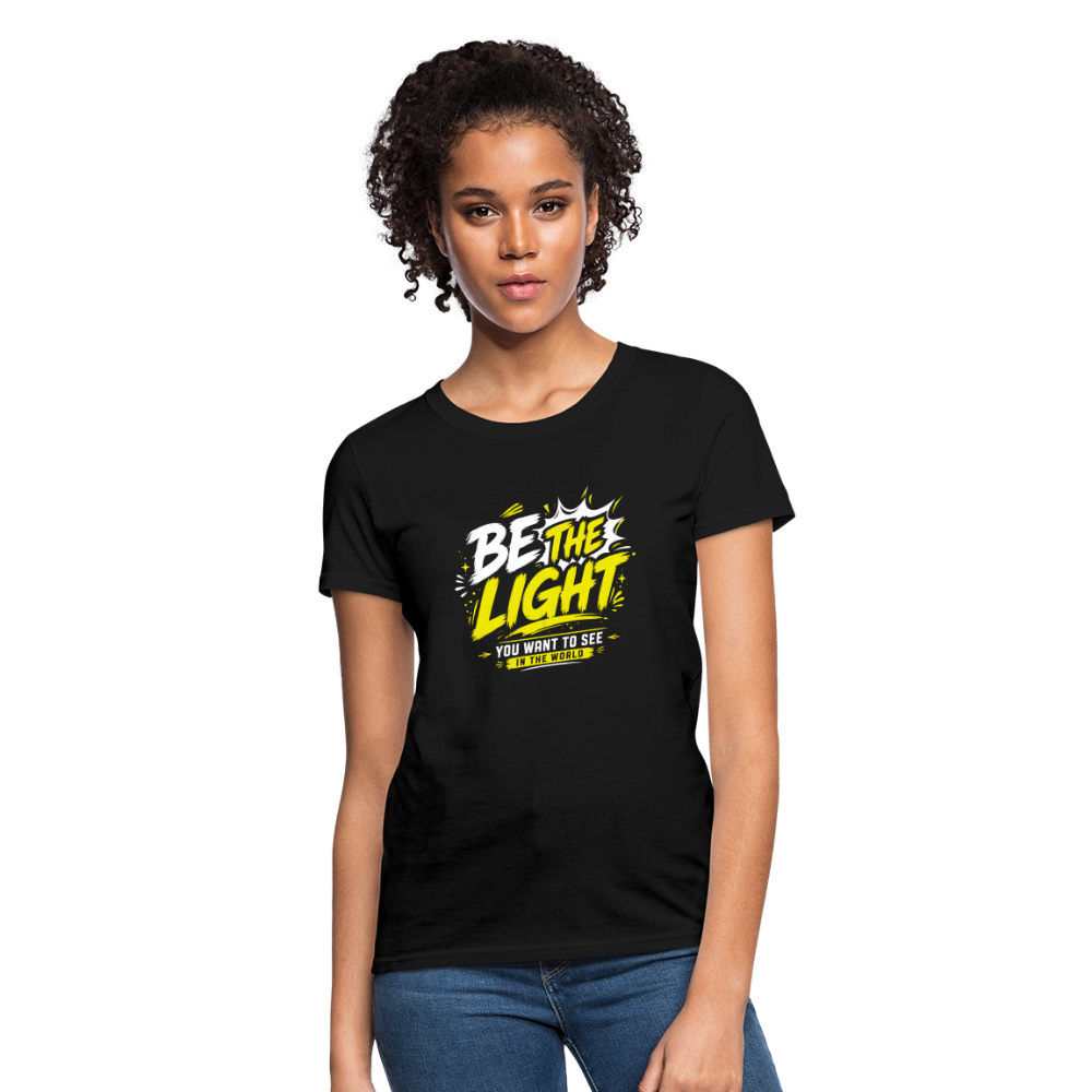 Be the Light -  Women's T-Shirt - black