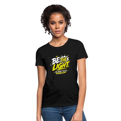 Be the Light -  Women's T-Shirt - black