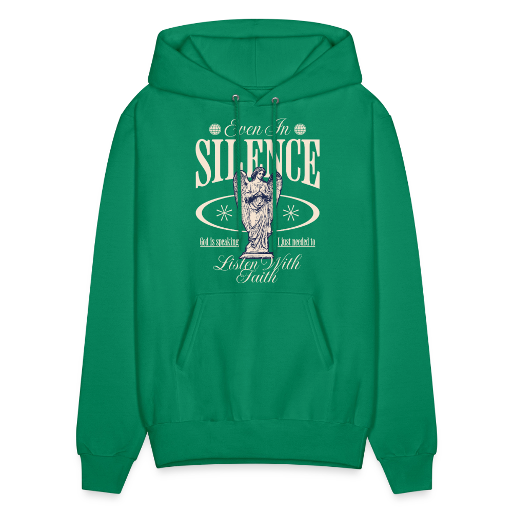 God Speaks - Men's Hoodie - kelly green