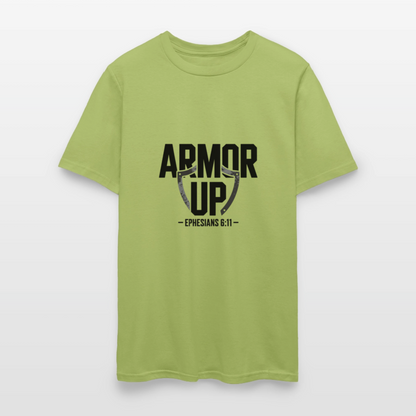Armor Up - men's t-shirt - kiwi