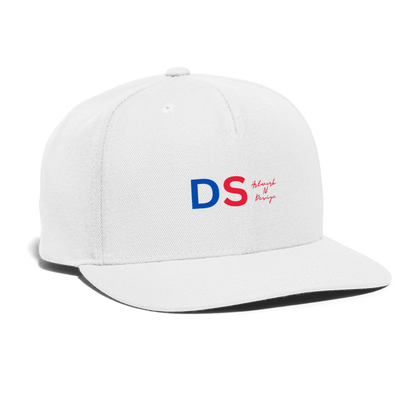 DS Artwork N Design - Snapback Baseball Cap - white