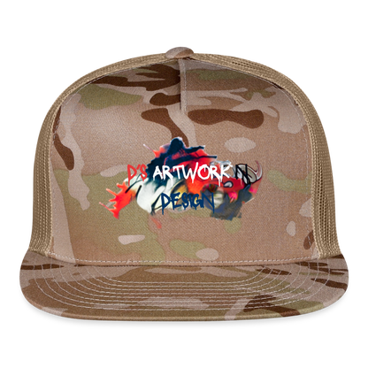 Spray Paint - DS Trucker Hat - MultiCam\tan