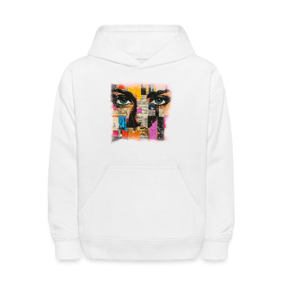 Pop Culture Woman 3 - Kids' Hoodie - white