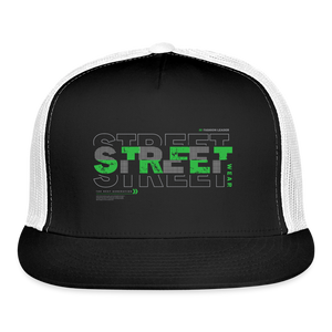 Street - Trucker Hat - black/white