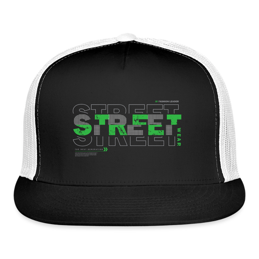 Street - Trucker Hat - black/white