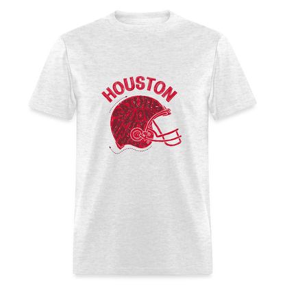Huston football - Unisex  T-Shirt - light heather gray