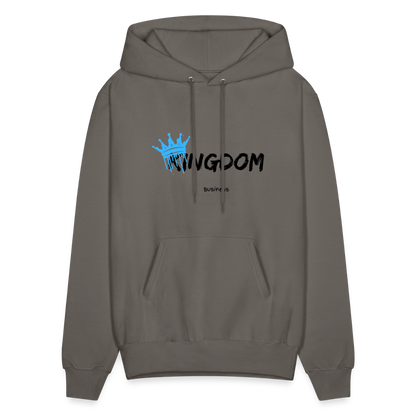 Kingdom Business - Men's Hoodie - asphalt gray