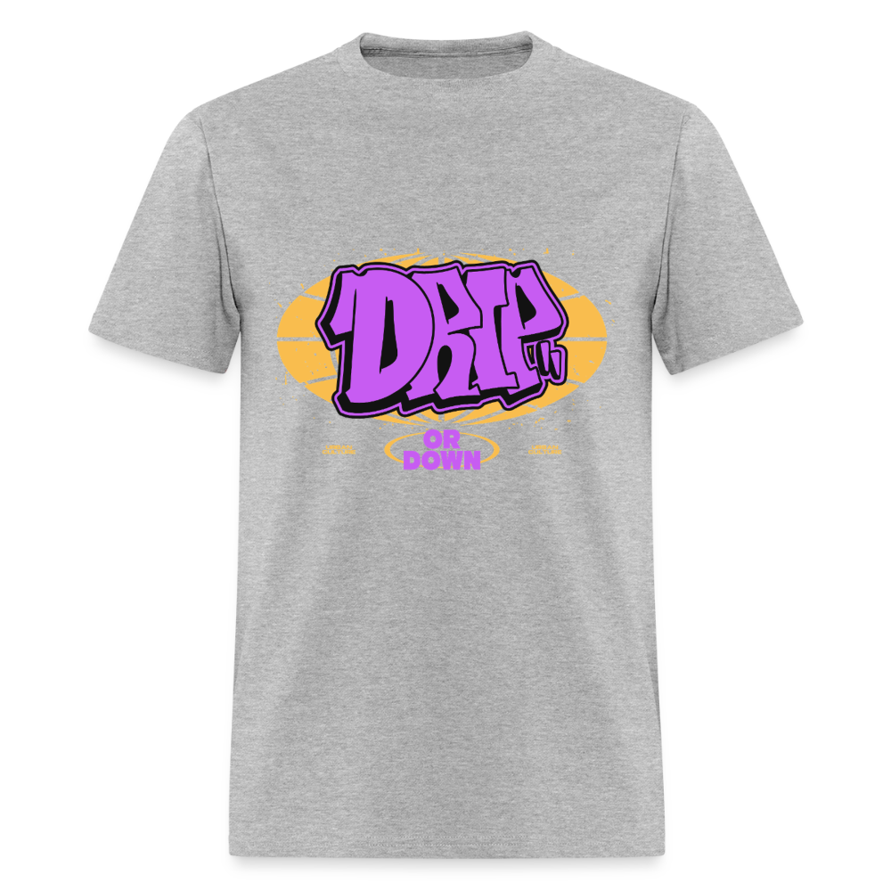 Drip - Graffiti Men's T-Shirt - heather gray