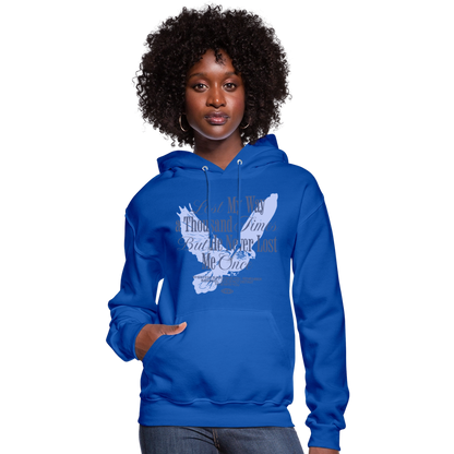 God is with Us - Women's Hoodie - royal blue