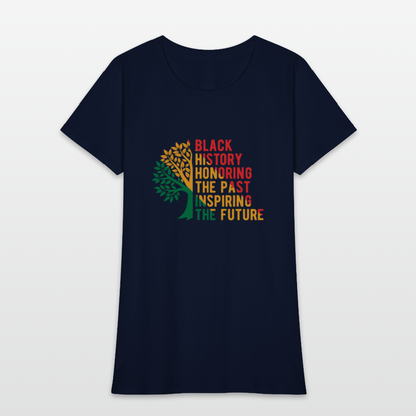 Black History - Women's T-Shirt - navy