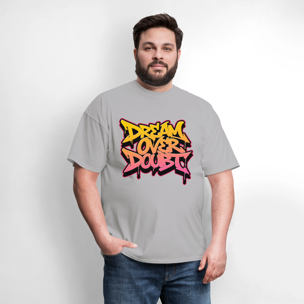 Dream Over Doubt - Graffiti Men's T-Shirt - rock