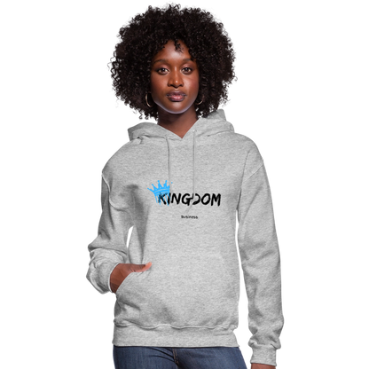 Kingdom Business - Women's Hoodie - heather gray